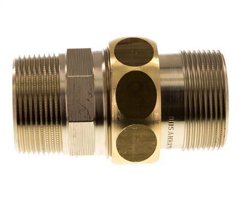 Raccord union droit R1 1/2'' Laiton Joint plat Centellen 16bar (224.8psi)