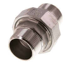 Raccord union droit R1 1/4'' Acier inoxydable Joint plat PTFE 16bar (224.8psi)