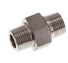 Double Nipple R3/8'' Separable Stainless Steel Conical Seal 40bar (562.0psi)