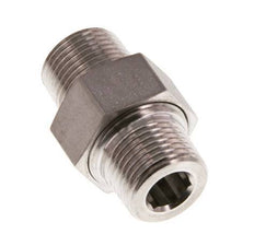 Double embout R3/8'' séparable Joint conique en acier inoxydable 40bar (562.0psi)