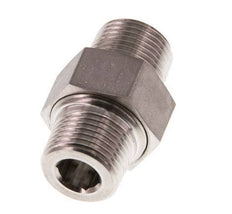 Double embout R3/8'' séparable Joint conique en acier inoxydable 40bar (562.0psi)