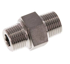 Double embout R3/8'' séparable Joint conique en acier inoxydable 40bar (562.0psi)