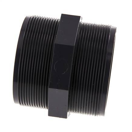 Mamelon double réducteur G3'' PVC-U 16bar (224.8psi) EN 1452-3