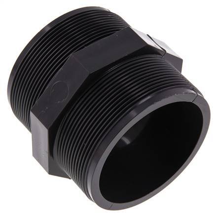 Reducing Double Nipple G3'' PVC-U 16bar (224.8psi) EN 1452-3