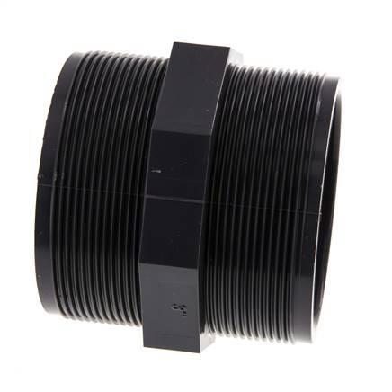 Mamelon double réducteur G3'' PVC-U 16bar (224.8psi) EN 1452-3