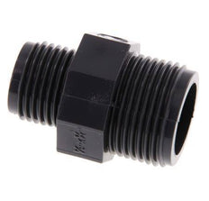 Reducing Double Nipple G1/2'' x G3/4'' PVC-U 16bar (224.8psi) EN 1452-3 [2 Pieces]