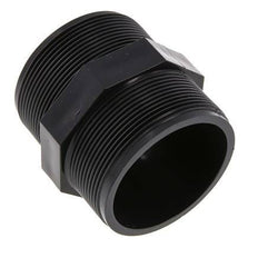 Mamelon double réducteur G2 1/2'' PVC-U 16bar (224.8psi) EN 1452-3