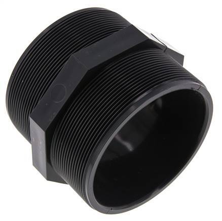 Mamelon double réducteur G4'' PVC-U 16bar (224.8psi) EN 1452-3
