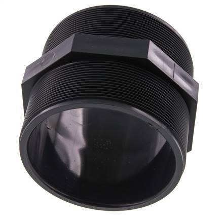 Mamelon double réducteur G4'' PVC-U 16bar (224.8psi) EN 1452-3