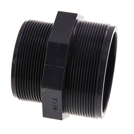 Raccord double réducteur G2 1/2'' x G3'' PVC-U 16bar (224.8psi) EN 1452-3
