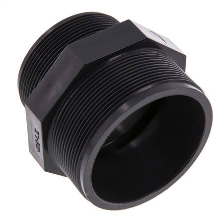 Raccord double réducteur G2 1/2'' x G3'' PVC-U 16bar (224.8psi) EN 1452-3