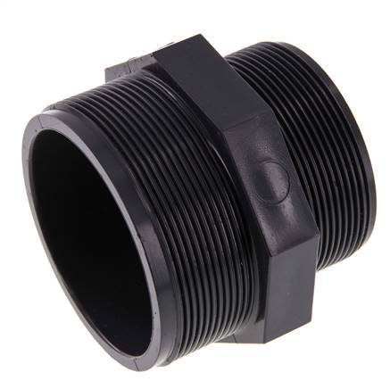 Raccord double réducteur G2 1/2'' x G3'' PVC-U 16bar (224.8psi) EN 1452-3