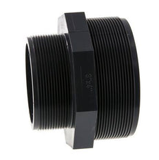 Mamelon double réducteur G3'' x G4'' PVC-U 16bar (224.8psi) EN 1452-3