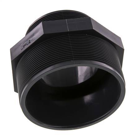 Mamelon double réducteur G3'' x G4'' PVC-U 16bar (224.8psi) EN 1452-3