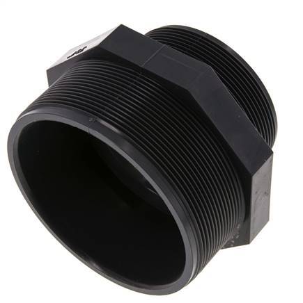 Mamelon double réducteur G3'' x G4'' PVC-U 16bar (224.8psi) EN 1452-3