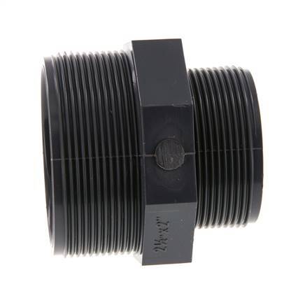 Raccord double réducteur G2'' x G2 1/2'' PVC-U 16bar (224.8psi) EN 1452-3