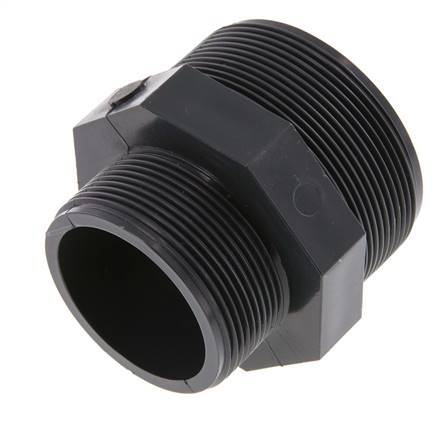 Raccord double réducteur G2'' x G2 1/2'' PVC-U 16bar (224.8psi) EN 1452-3