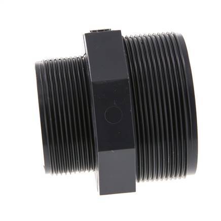 Raccord double réducteur G2'' x G2 1/2'' PVC-U 16bar (224.8psi) EN 1452-3