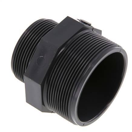 Raccord double réducteur G2'' x G2 1/2'' PVC-U 16bar (224.8psi) EN 1452-3