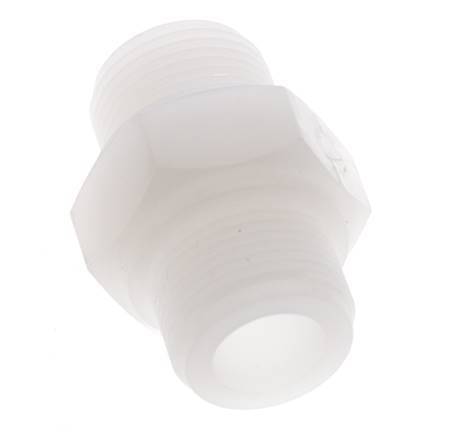 Mamelon double G3/4'' PVDF 10bar (140.5psi) FDA 36mm Hex