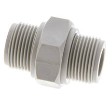 Mamelon double G3/4'' Polypropylène (pp) 10bar (140.5psi) FDA 36mm Hex