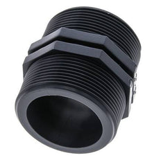 Embout double G2'' Polypropylène (pp) 10bar (140.5psi) FDA 64mm Hex