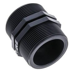 Embout double G2'' Polypropylène (pp) 10bar (140.5psi) FDA 64mm Hex