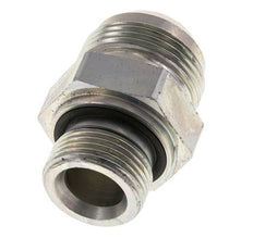 JIC Double Nipple G3/4'' x UN 1-5/16''-12 Acier NBR 170bar (2388.5psi)