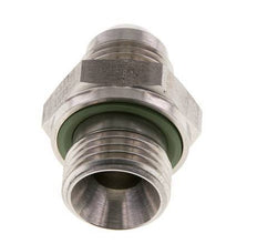 JIC Double Nipple G1/2'' x UNF 3/4''-16 Acier inoxydable FKM 275bar (3863.75psi)