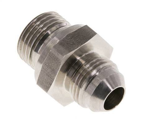 JIC Double Nipple G1/2'' x UNF 3/4''-16 Acier inoxydable FKM 275bar (3863.75psi)