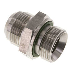 JIC Double Nipple G1'' x UN 1-5/16''-12 Acier inoxydable FKM 170bar (2388.5psi)