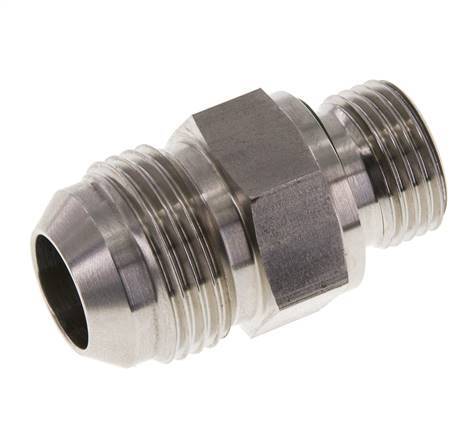 JIC Double Nipple G1/2'' x UN 1-1/16''-12 Acier inoxydable FKM 210bar (2950.5psi)