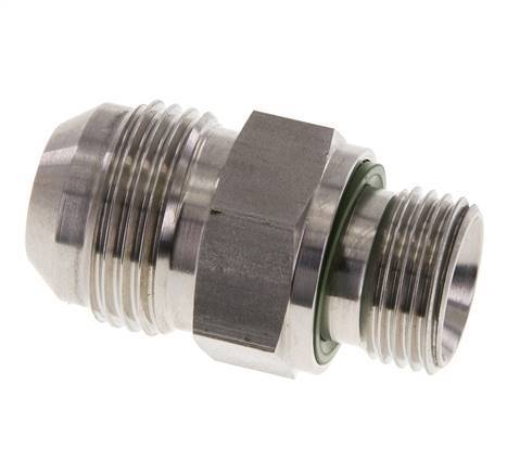 JIC Double Nipple G1/2'' x UN 1-1/16''-12 Acier inoxydable FKM 210bar (2950.5psi)