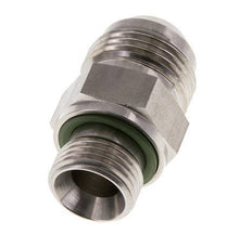 JIC Double Nipple G1/2'' x UN 1-1/16''-12 Acier inoxydable FKM 210bar (2950.5psi)