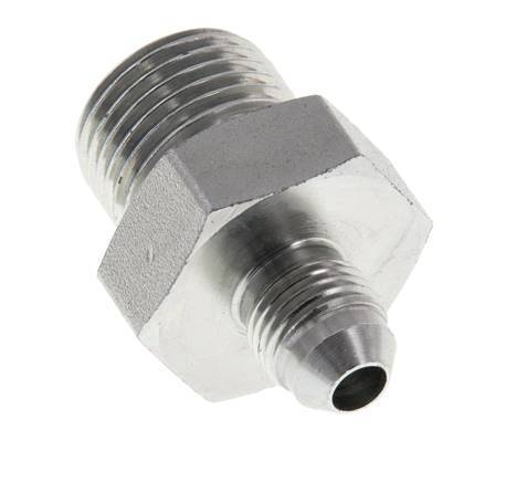 JIC Double Nipple G1/2'' x UNF 1/2''-20 Acier NBR 275bar (3863.75psi)