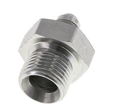 JIC Double Nipple G1/2'' x UNF 1/2''-20 Acier NBR 275bar (3863.75psi)