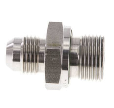 JIC Double Nipple G3/8'' x UNF 9/16''-18 Acier inoxydable FKM 275bar (3863.75psi)