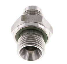 JIC Double Nipple G3/8'' x UNF 9/16''-18 Acier inoxydable FKM 275bar (3863.75psi)
