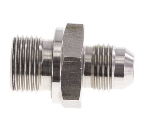 JIC Double Nipple G3/8'' x UNF 9/16''-18 Acier inoxydable FKM 275bar (3863.75psi)