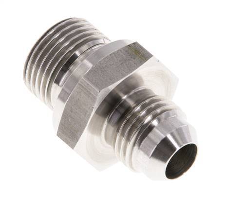JIC Double Nipple G3/8'' x UNF 9/16''-18 Acier inoxydable FKM 275bar (3863.75psi)