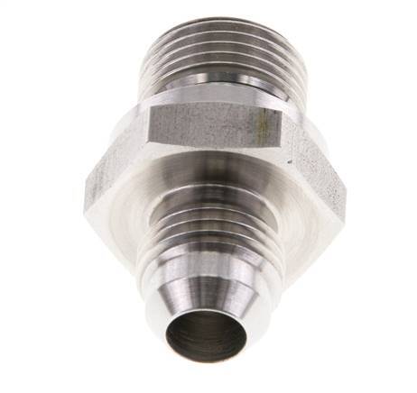 JIC Double Nipple G3/8'' x UNF 9/16''-18 Acier inoxydable FKM 275bar (3863.75psi)