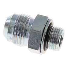 JIC Double Nipple G3/8'' x UNF 7/8''-14 Steel NBR 210bar (2950.5psi) [2 Pieces]