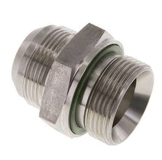 JIC Double Nipple G1 1/4'' x UN 1-5/8''-12 Acier inoxydable FKM 140bar (1967.0psi)