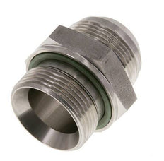 JIC Double Nipple G1 1/4'' x UN 1-5/8''-12 Acier inoxydable FKM 140bar (1967.0psi)