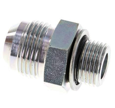JIC Double Nipple G1/2'' x UN 1-1/16''-12 Steel NBR 210bar (2950.5psi)