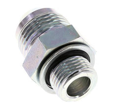 JIC Double Nipple G1/2'' x UN 1-1/16''-12 Acier NBR 210bar (2950.5psi)
