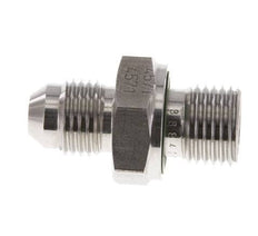 JIC Double Nipple G1/4'' x UNF 1/2''-20 Stainless Steel FKM 275bar (3863.75psi)