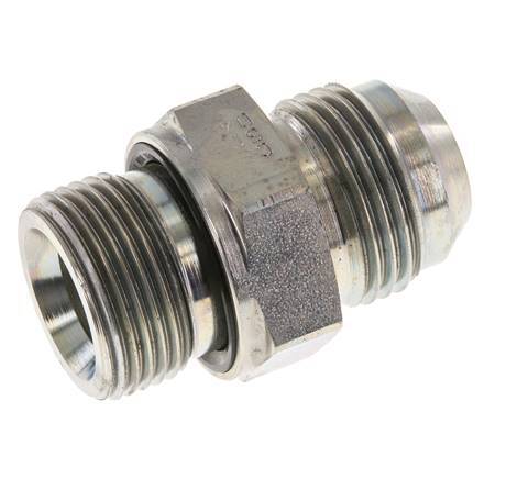 JIC Double Nipple G3/4'' x UN 1-1/16''-12 Acier NBR 210bar (2950.5psi)