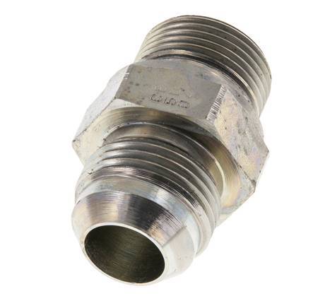 JIC Double Nipple G3/4'' x UN 1-1/16''-12 Acier NBR 210bar (2950.5psi)