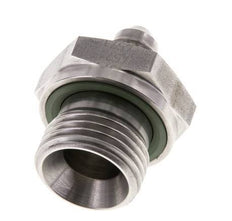 JIC Double Nipple G1/2'' x UNF 7/16''-20 Acier inoxydable FKM 310bar (4355.5psi)